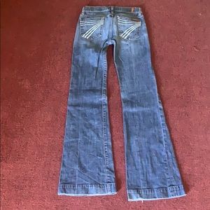 7 for All Mankind Dojo Jeans. Size 24x32